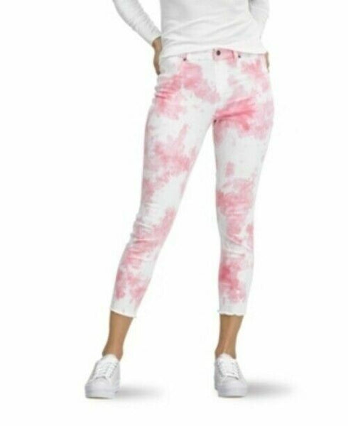 HUE Modern High Rise Tie Dye Skimmer Denim Leggings Size XS $58